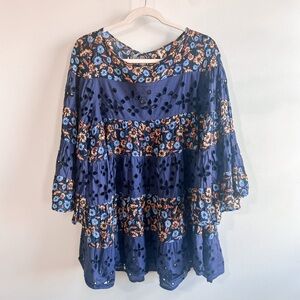 Free People Electric Daisy Eyelet Dress